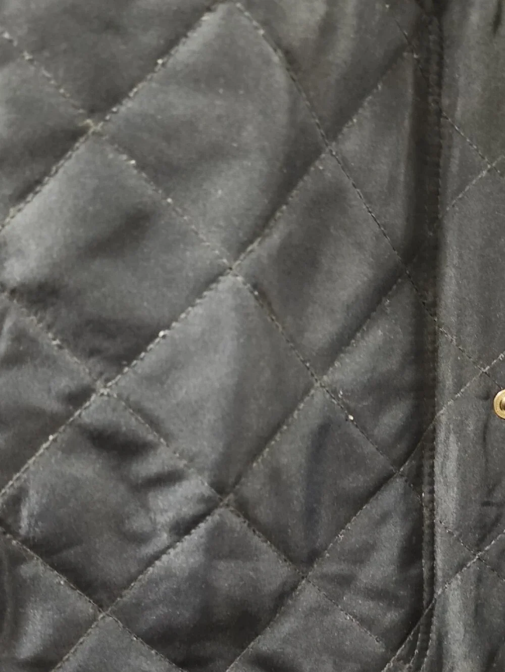 Banana Republic Quilted Navy Men's Vest with Zip Pockets